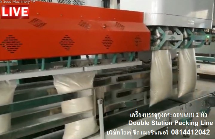 มีเครื่องชั่งบรรจุถุงกระสอบ แบบสองหัว Double Station Packing Machine 0814412042
